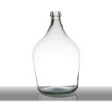 Vase bouteille verre recyclé 10L Ø25xH39cm