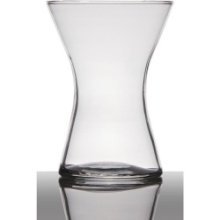 Vase en verre Essentials forme X Ø14xH20cm