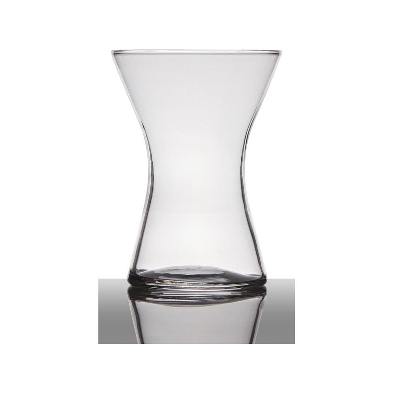Vase en verre Essentials forme X Ø14xH20cm