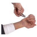 Nagelknipper 8 x 1.4 cm op blister