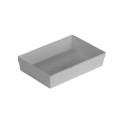 Plateau tiroir Curver argent 23x15x5 cm