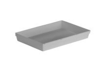 Plateau tiroir Curver argent 23x15x5 cm