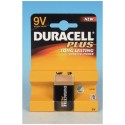Pile Duracell Plus Power 9V carte a 1 pc