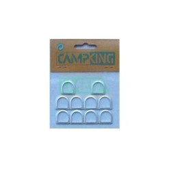 CampKing D-ring 13 mm aluminium