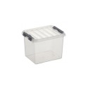 Sunware Q-line opbergbox 3 liter transparant 20x15x14cm