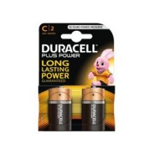 Duracell Plus batterijen R14 C kaart a 2stuks