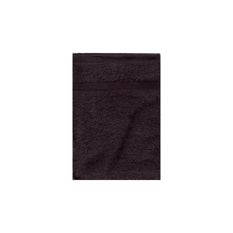 Washandje 15x21cm zwart 6st
