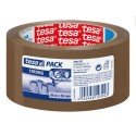 Tesa verpakkingstape / dozenplakband 66mx50mm bruin pak a 6 rol