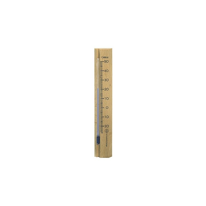 Dr.Friedrichs thermomètre d'ambiance bois 17cm