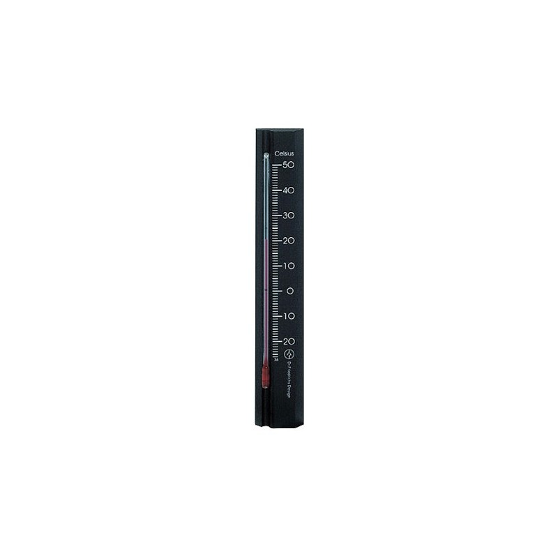 Thermomètre d'ambiance Dr.Friedrichs noir ou blanc 17cm