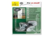 Fix-o-moll parketglijders wol rond 28mm 4 stuks