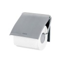 Brabantia Porte-rouleau de papier toilette acier mat 12,3x1,7x13,2cm