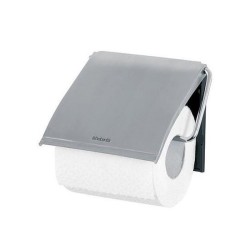 Brabantia Porte-rouleau de papier toilette acier mat 12,3x1,7x13,2cm