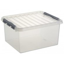 Boîte de rangement Sunware Q-line 36 litres transparente 50x40x26cm
