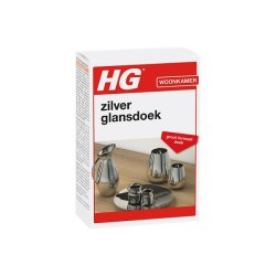 HG zilver glansdoek | dé zilverpoetsdoek voor glanzend zilverwerk