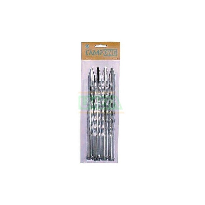 CampKing Tentharing gekarteld 18 cm pak a 10 stuks