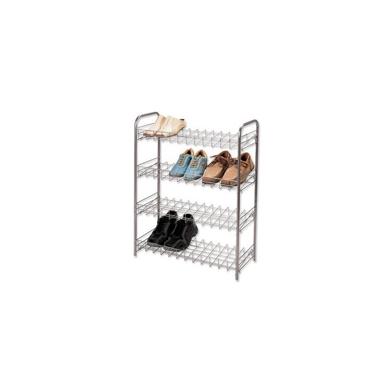 Metaltex schoenenrek Shoe 4 voor 12 paar  64x23x80cm