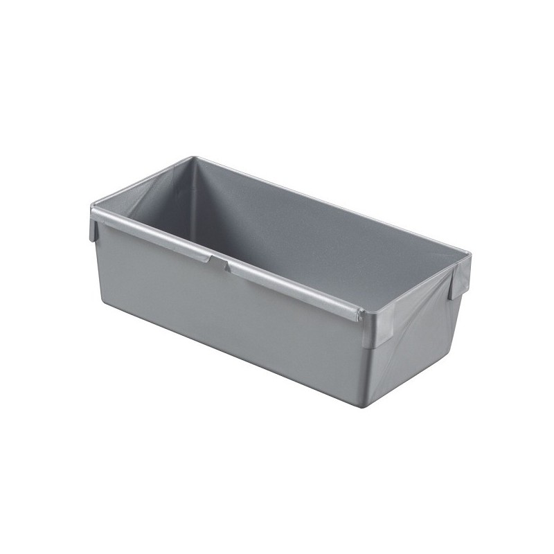 Plateau tiroir Curver argent 15x8x5cm