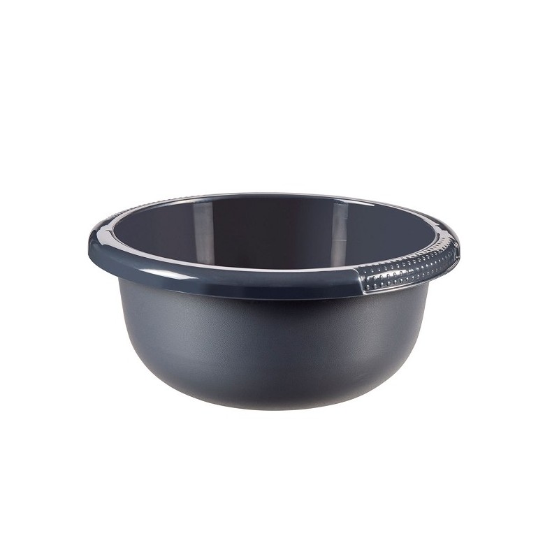 Curver Cuve à vaisselle ronde 2,5 litres anthracite diamètre 24x10cm