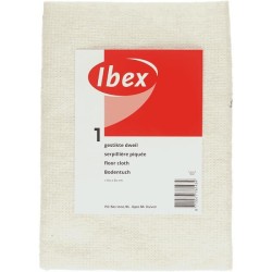 Ibex Mop 60x60cm cousu blanc