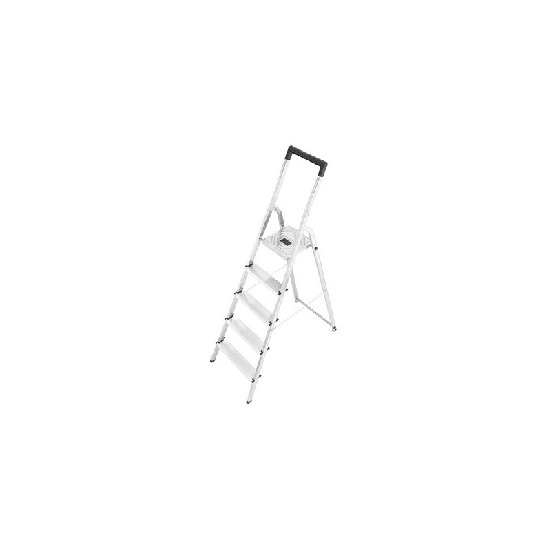 Hailo L40 escalier domestique 5 marches aluminium (4 marches + palier)