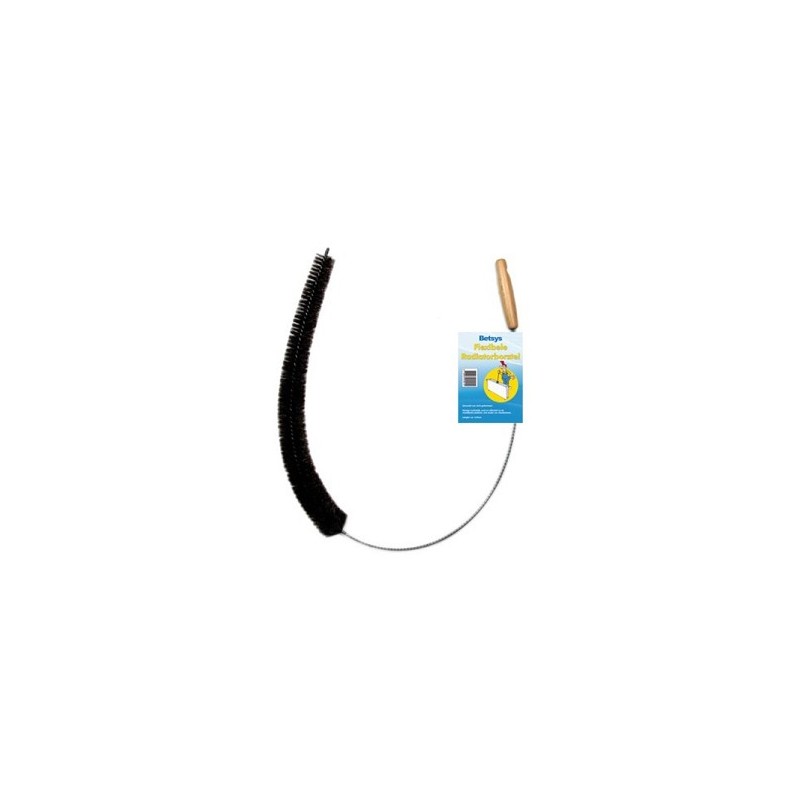 Betsys Flexibele Radiatorborstel ca 112 cm (borsteldeel ca.48 cm)