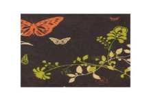 Compteur rouleau 30cm noir Papillons 200m