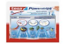 Multiprises tesa déco crochet transparent