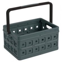 Sunware Square Caisse de courses avec poignée 24 litres 44x31,5x21cm