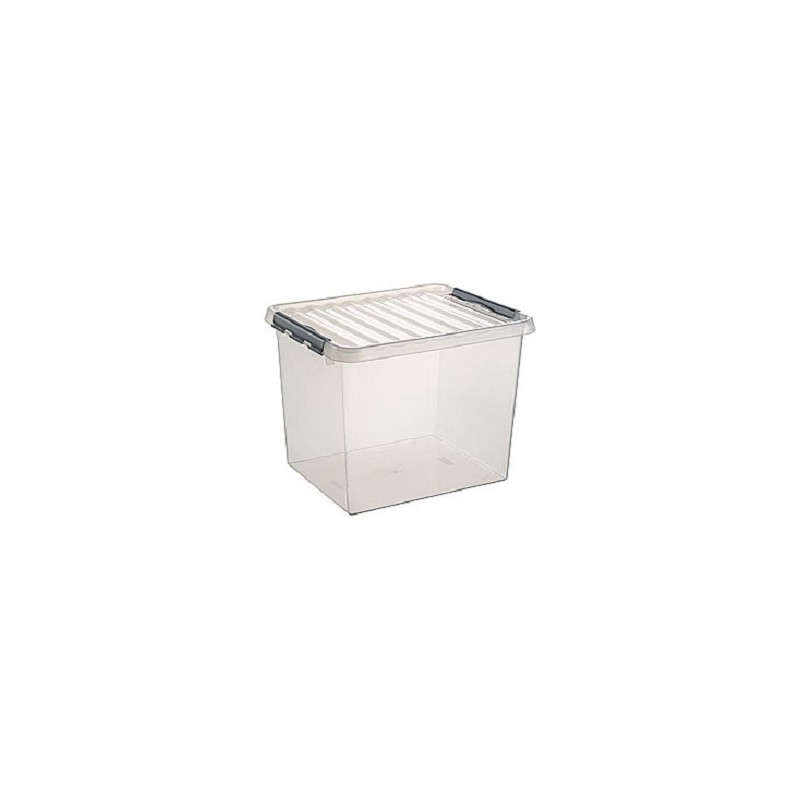 Sunware Q-line boîte 52 litres transparente 50x40x38cm