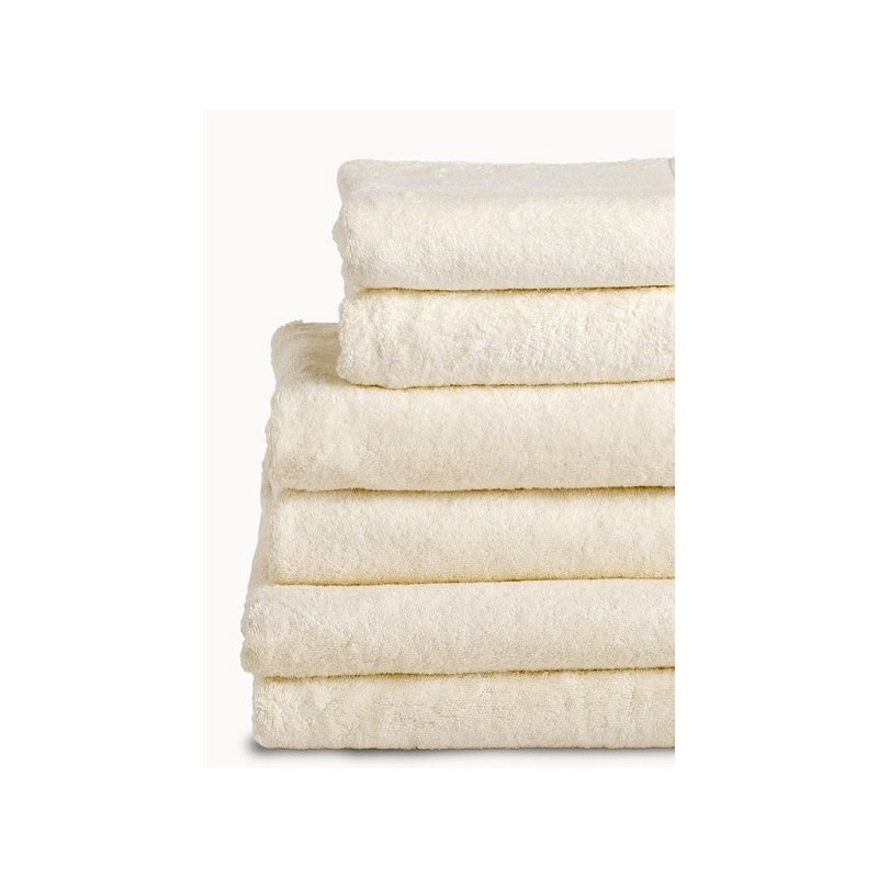 Washandje 15x21cm ivoor 6 stuks