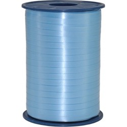 Ruban à friser 5mm - 500m bleu clair