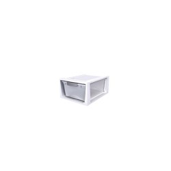 Système de tiroirs Sunware Omega 11 litres blanc LxlxH : 37,5x29,5x17,5 cm