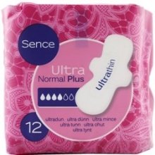 Sence Serviettes Hygiéniques Normal Plus Ultrafines 12 pièces