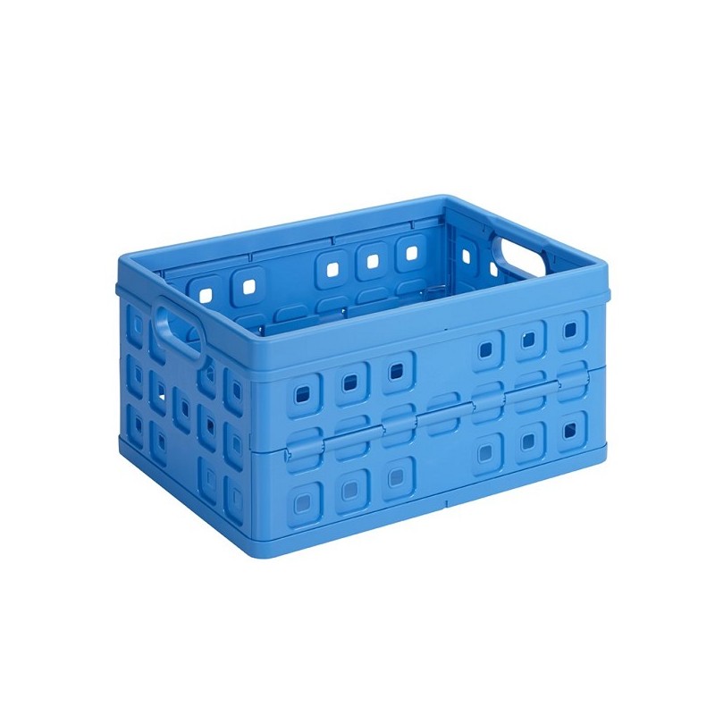 Sunware Square Caisse de courses 32 litres bleu 49x36x24,5cm