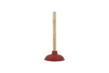Gootsteenontstopper L40cm diam 135 mm met houten steel en HeavyDuty rubber