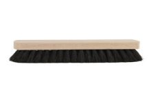 Brosse à cirer les chaussures cheveux 16 cm cheveux noirs