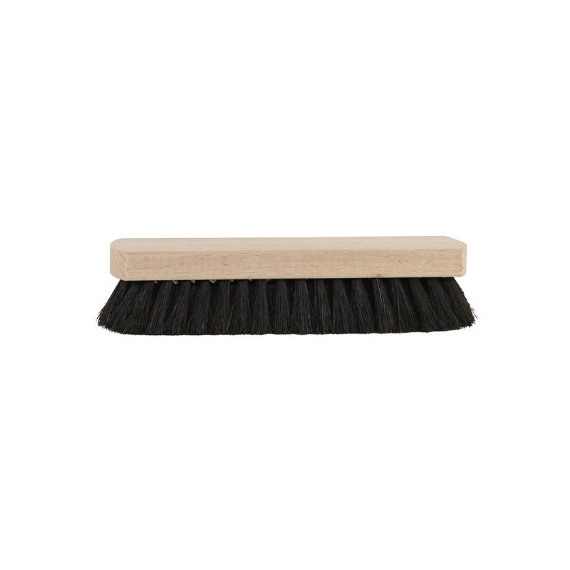 Brosse à cirer les chaussures cheveux 16 cm cheveux noirs