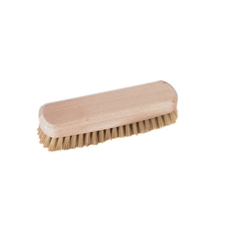 Brosse à cirer les chaussures cheveux 16 cm cheveux blancs