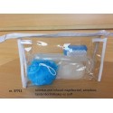 Trousse de toilette transparente avec contenu 37711