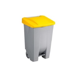 Sunware Basic vuilnisbak 60 Liter met wielen 49x38x70 cm