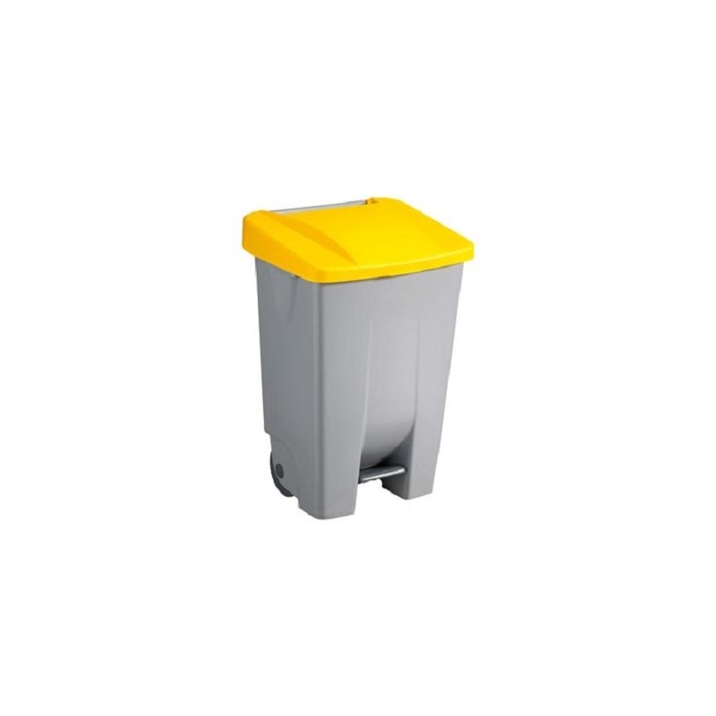 Sunware Basic vuilnisbak 60 Liter met wielen 49x38x70 cm