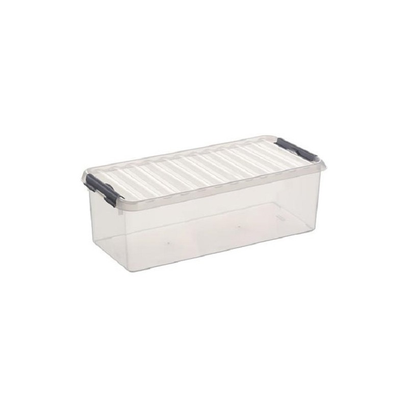 Sunware Q-line box 9.5 liter transparant 48,5x19x14,7 cm