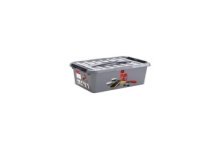 Sunware Q-line Boîte de cirage 15 litres gris 40x30x18cm