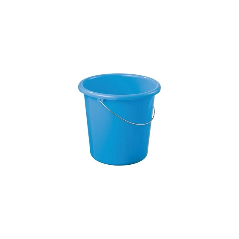Sunware Basic Seau10 litres bleu diamètre 28x25,8cm en plastique