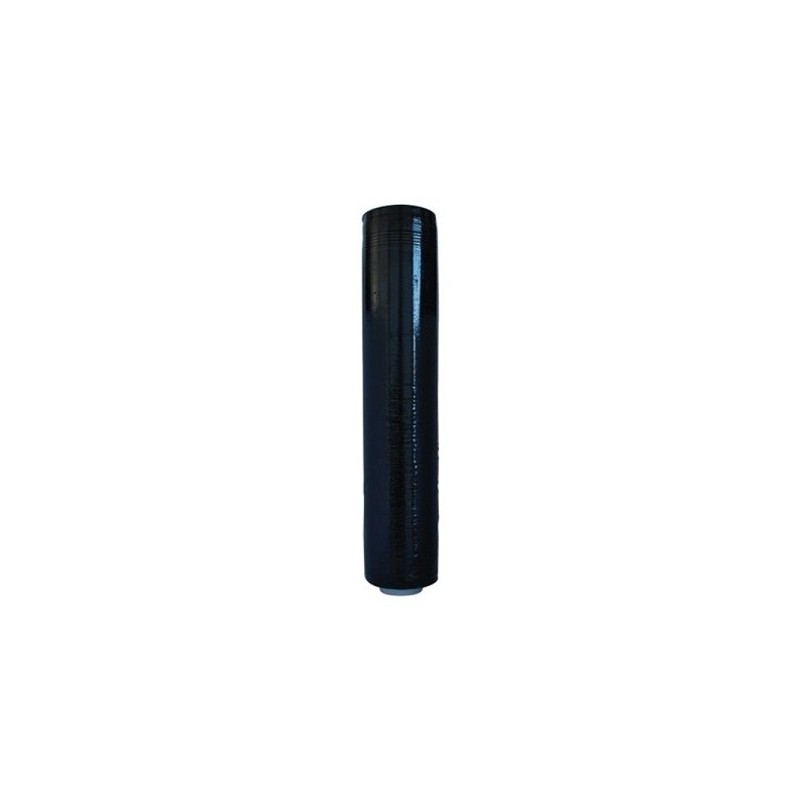 Palletwikkelfolie zwart 20mu 50cmx300mtr handwikkelfolie