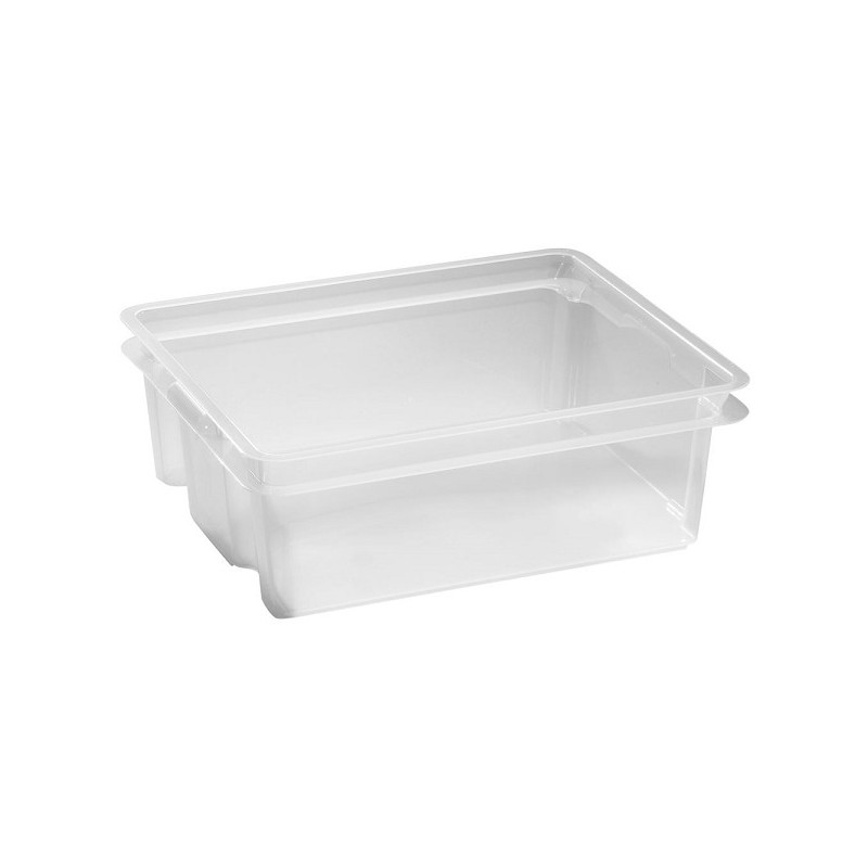 Allibert Crownest boîte de rangement transparente - 17 L 43x36x23.5cm