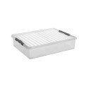 Sunware Q-line bedbox 60 liter transparant 80x50x18 cm ZONDER WIELEN