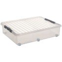 Sunware Q-line Rollerbox 60 liter transparant 80x50x20cm