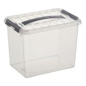 Sunware Q-line boîte de rangement moyenne 9 litres transparent 30,7x20x22,3cm